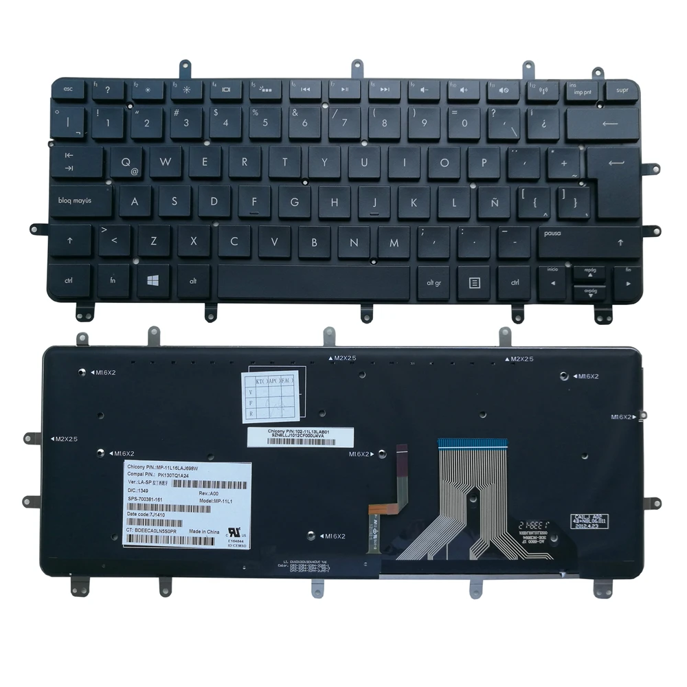 OVY AR BE FB GR IT LA SP Клавиатура для ноутбука HP for ENVY Spectre XT Pro ультрабук 13-2000 XT13 с