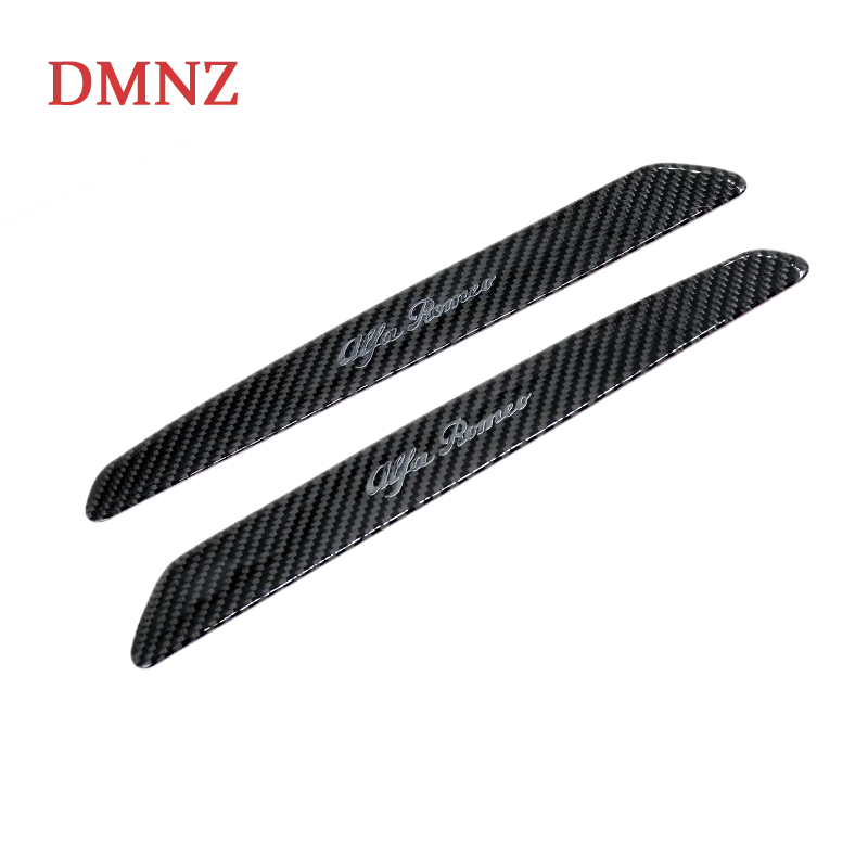 

Carbon fiber car door sill strip Inner door sill decorative protection strip For Alfa Romeo giulia interior modification