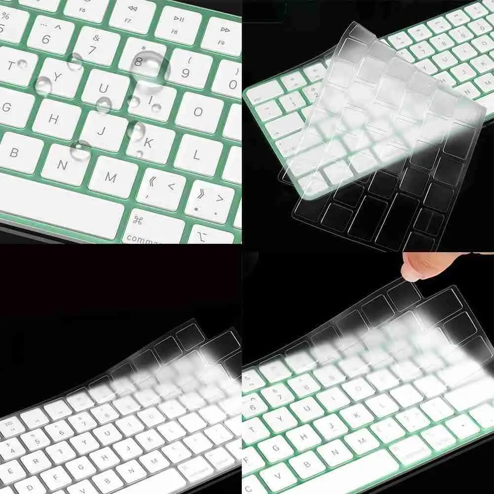 

Keyboard Cover For iMac Wireless Numeric Silicone Protector Skin