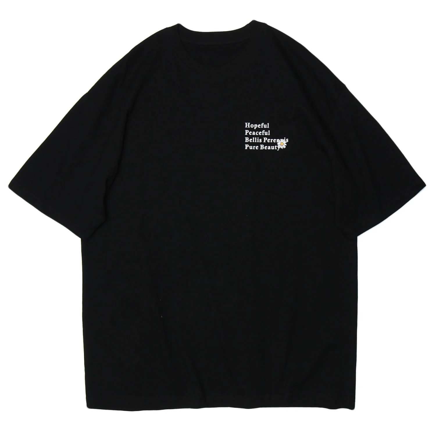 Мужская свободная футболка с коротким рукавом в стиле хип-хоп | одежда