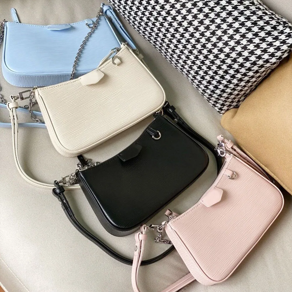 

Luxury Brand Women Leather Purse Pouch Shoulder Bag New Design Daily Female Chain Handbag Small Easy Phone Wallet With 2 Strap