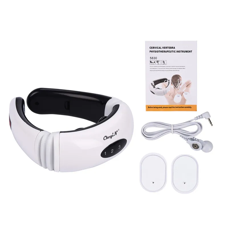 

Electric Neck Massage Intelligent Massager of Neck Kneading Cervical Shiatsu Massage Instrument Pain Relief Muscle Stimulator