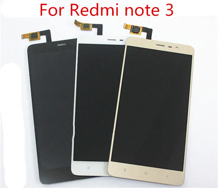 Для Xiaomi Redmi Note 3 ЖК сенсорный экран в сборе + рамка с полным профессиональным