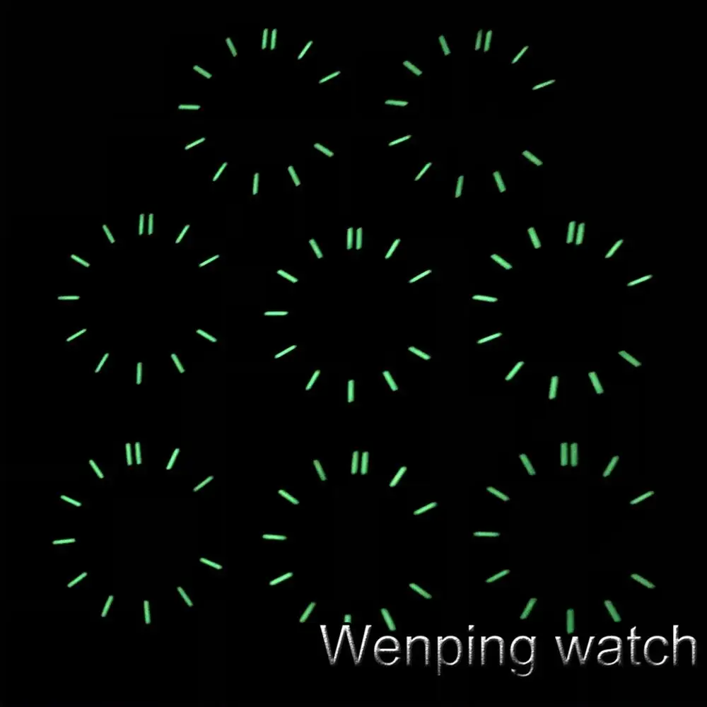 Циферблат Bliger для часов 31 мм стерильный черный синий серебристый серый подходит