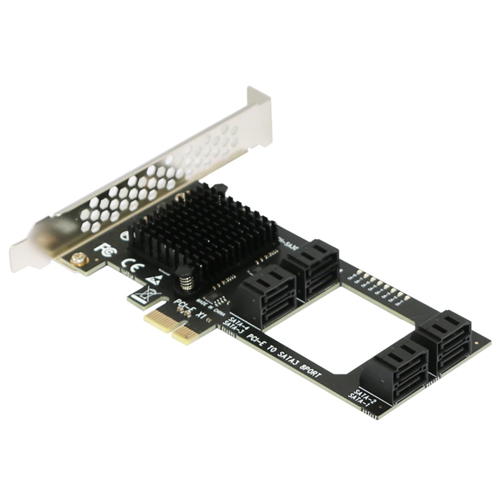 

Компьютерная плата PCI-E на SATA, 8 портов SATA Gen III, 6 ГБ