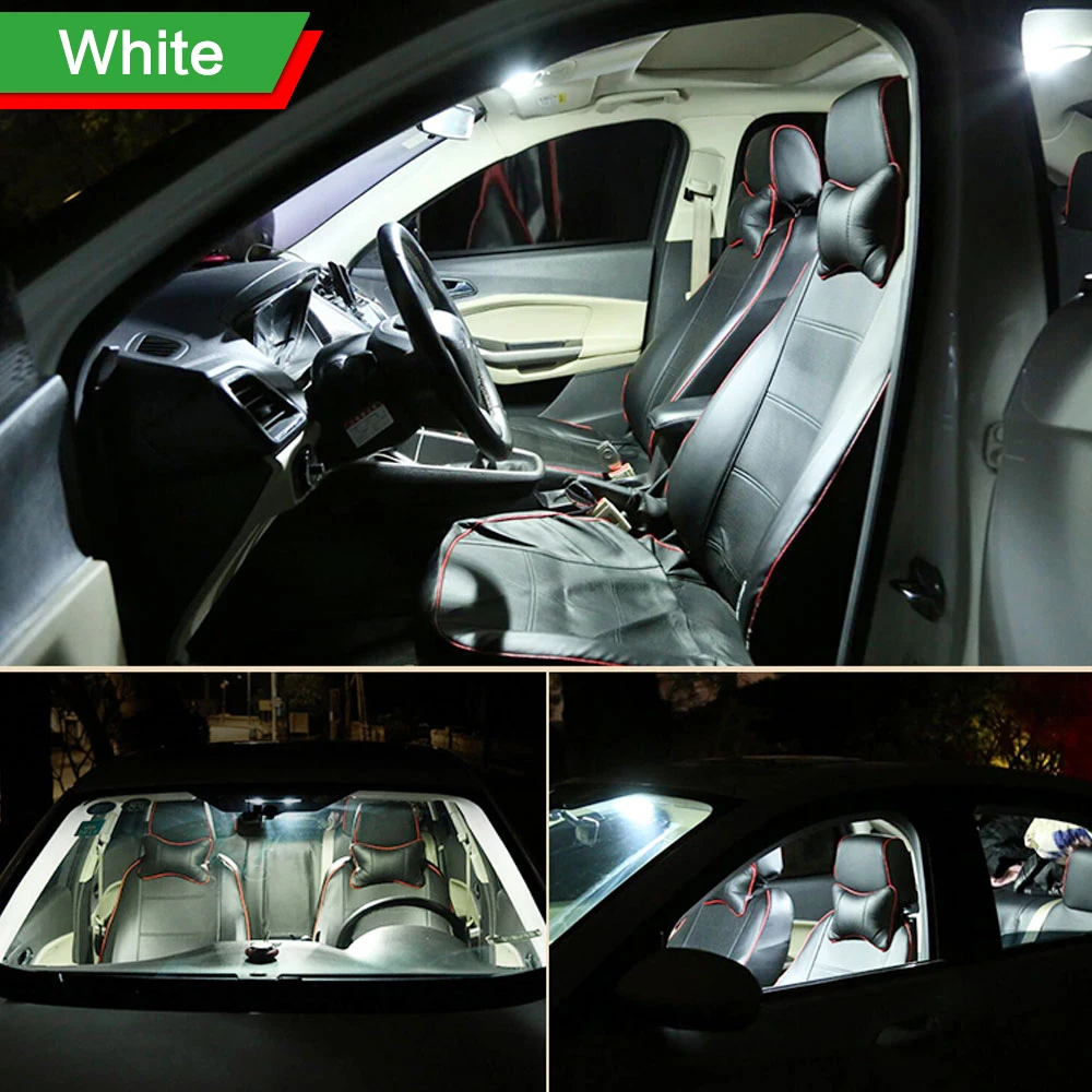 6 шт. Автомобильные светодиодные лампы для автомобилей Toyota Prius 2014 2015 2016 2017 |