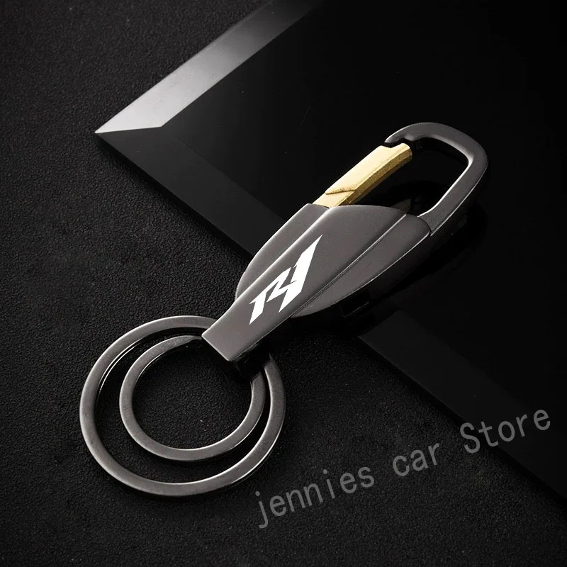 

metal keychain carabiner with logo For Yamaha YZF-R1 YZFR1 YZF R1