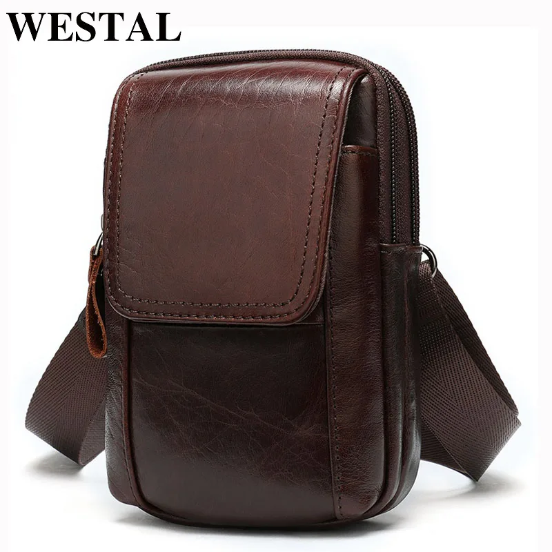 Поясная Сумка WESTAL 8955 Мужская из натуральной кожи|Поясные сумки| |