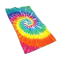 super soft quick dry towel color tie dye multipurpose gym bathroom sports yoga hotel 25 7x15 7