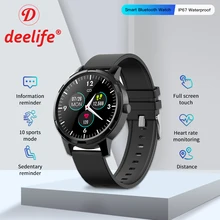 Deelife фитнес Смарт часы для мужчин и женщин 2020 подключены Android IOS
