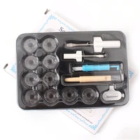 sewing machine tool kit includes plastic bobbinsscrewdriver and threader sewing accessories supplies