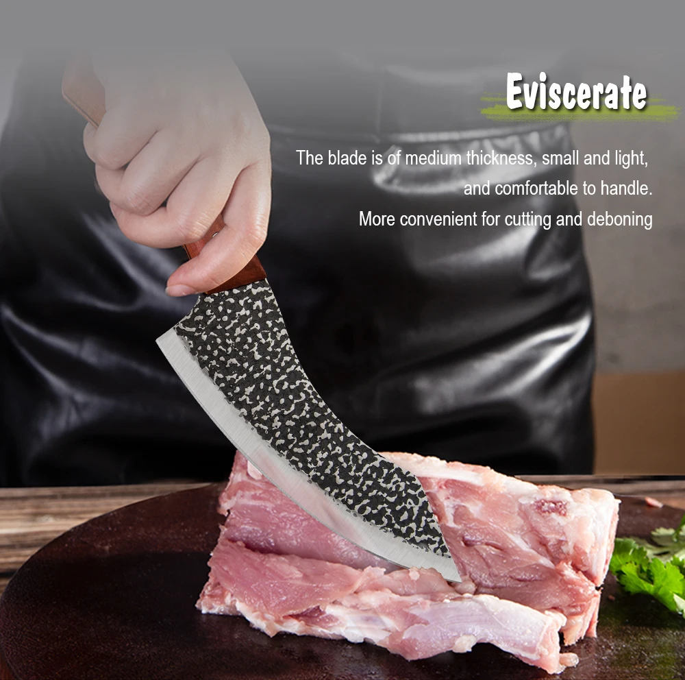 Нож шеф-повара ручной работы из нержавеющей стали 6 дюймов | Дом и сад