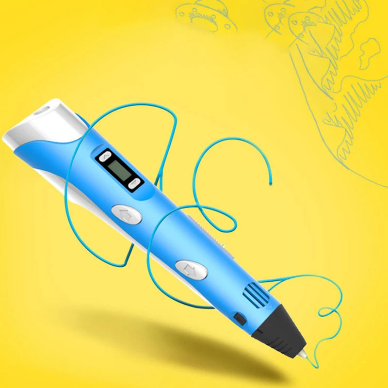 3D Printing Pen with OLED Display Generation Drawing for Doodling Art Craft Making and Education Best Gift For Kids | Компьютеры и