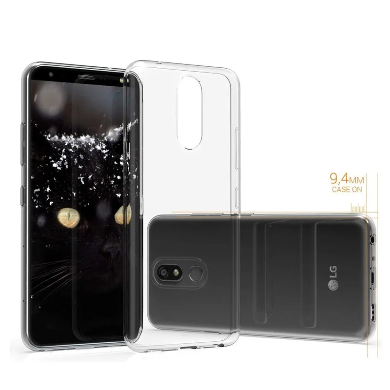 Ультратонкий Мягкий ТПУ чехол для LG Stylo 2 3 4 5 Чехол Q Stylus Plus X Power 1 V30 V40 Q8 G8 G8S G8X ThinQ