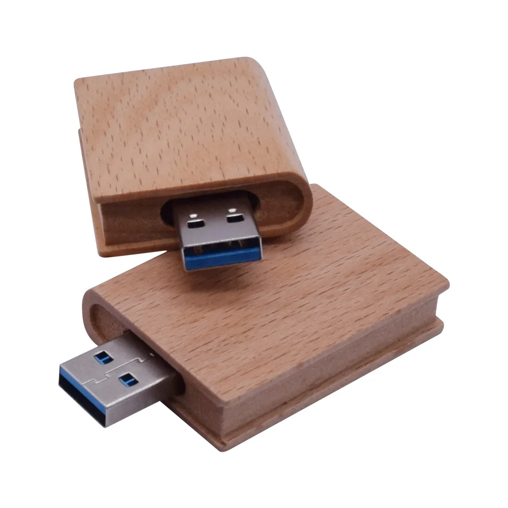 Деревянный USB флеш накопитель 3 0 дюйма 64 ГБ 32 16 8 Гб|USB флэш-накопители| |