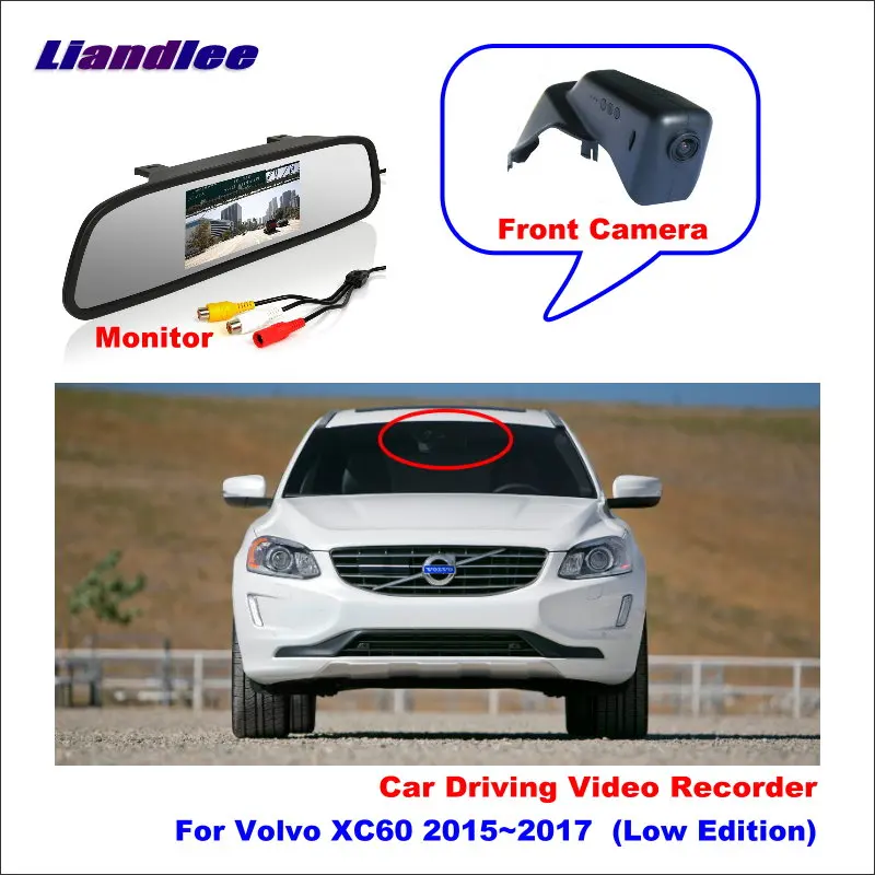 Liandlee для Volvo XC60 2015 ~ 2017 (низкая версия) Автомобильная дорожная запись WiFi DVR Dash