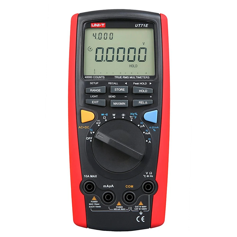 UNI T UT71A UT71B UT71C UT71D UT71E Цифровой мультиметр RMS AC DC измеритель Вольт Ампер Ом Емкость