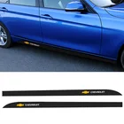 Автомобильный виниловый кузов дверь боковая юбка полосы Наклейка для Chevrolet Equinox Cruze Captiva Spark Z71 Sail Sonic Lacetti Trax товары