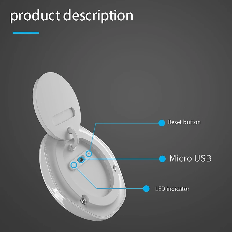 

TUYA WIFI Smart Water Alarm Sensor WiFi Water Leak Detector Overflow Flood Leakage Alerts Remote Monitor Leak