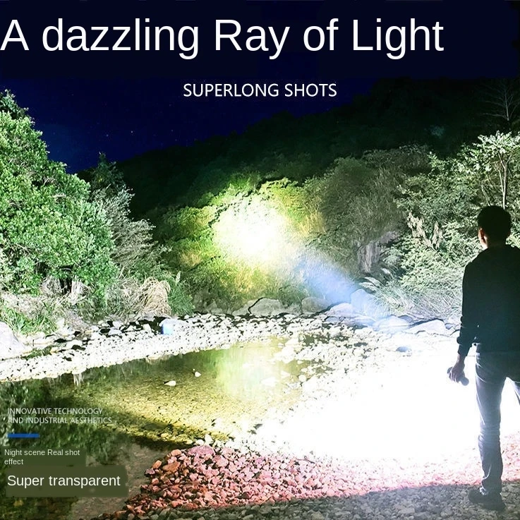 Новейший дизайн XP-G Q5 встроенный Батарея зарядка через USB фонарь COB светодиодный