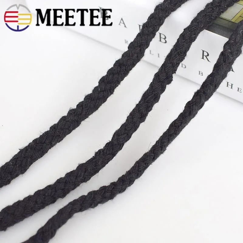 Шнур плетеный из 100% хлопка 80 метров 5/6/7 мм|Шнуры| |