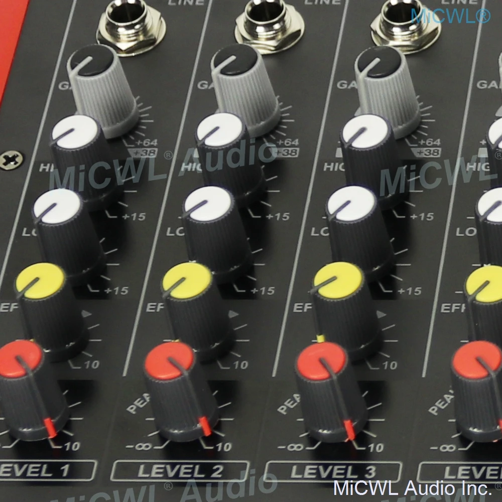 Портативный Аудио миксер Pro MG12 Bluetooth 12 каналов USB MP3 7 полосный эквалайзер DJ Live Mixer MG6