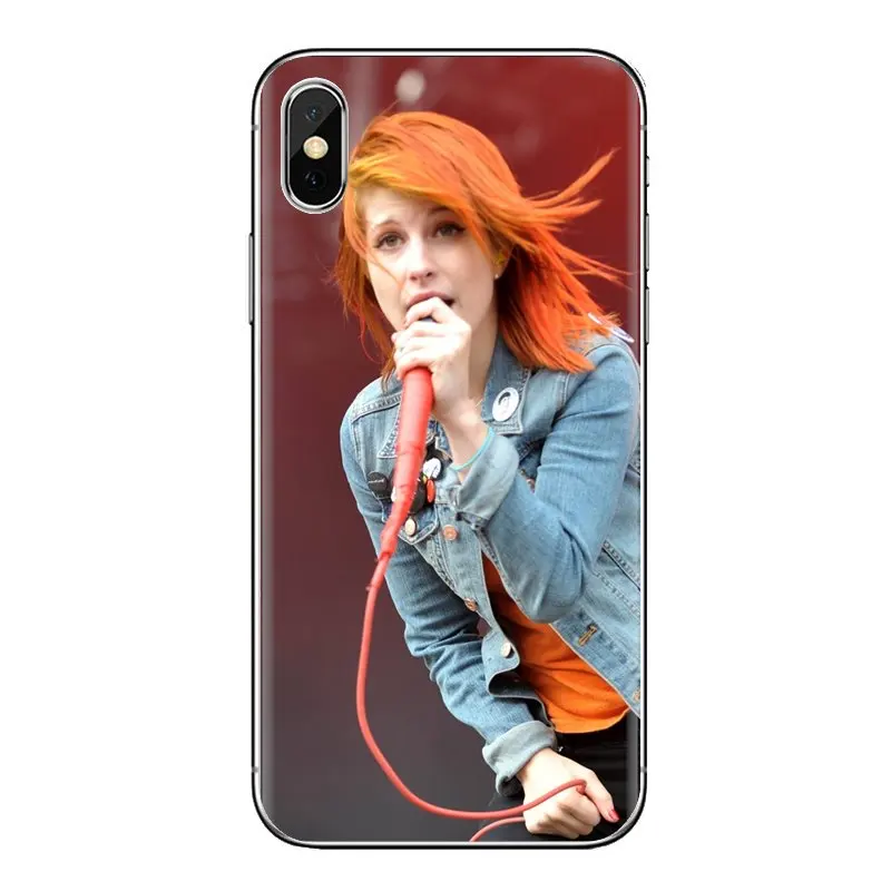 Мягкий прозрачный просвечивающийся чехол Чехлы музыка Paramore для huawei G7 G8 P7 P8 P9 Lite