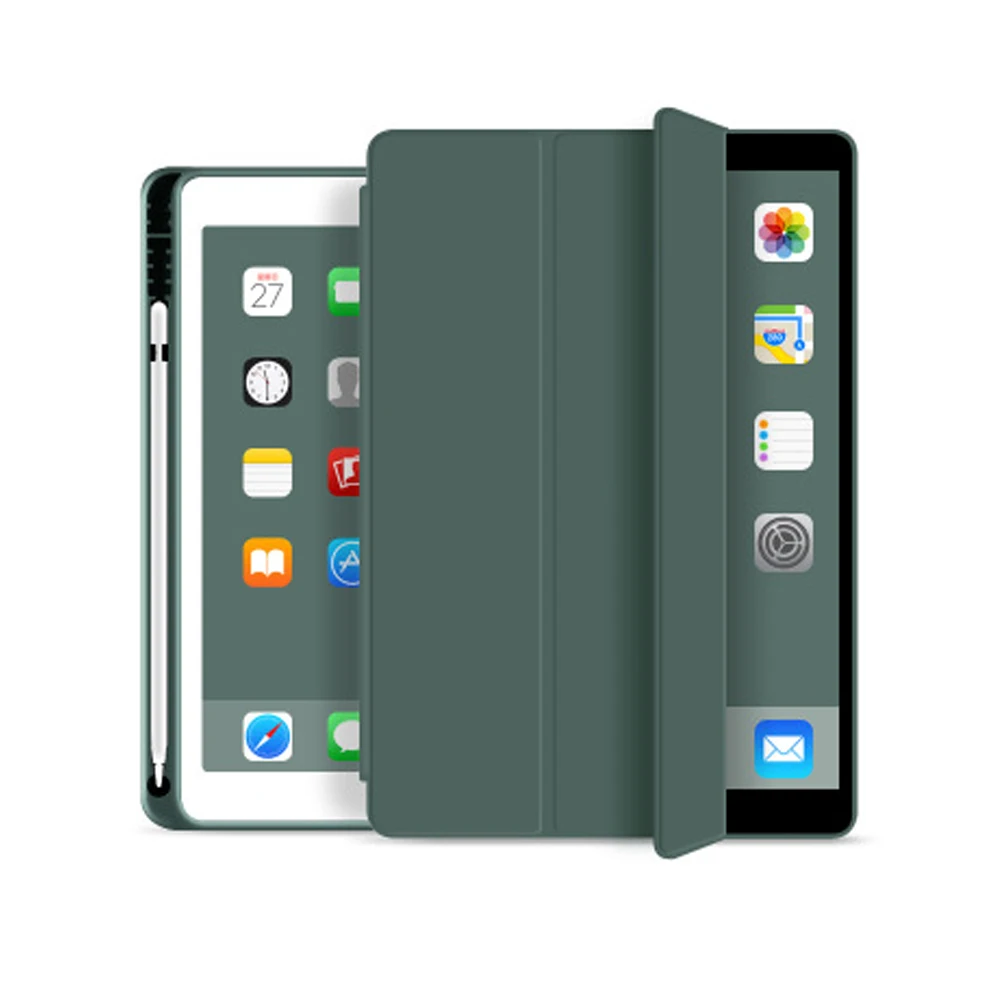 Для ipad чехол карандаш держатель Funda для ipad 6-го поколения для ipad Mini 5 ipad 10,2 / 9,7 чехол