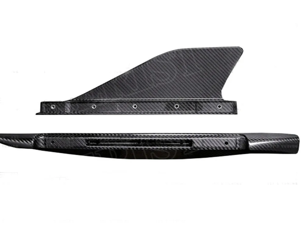 Углеродное волокно задний багажник загрузки крыло спойлер боковая юбка для Audi R8