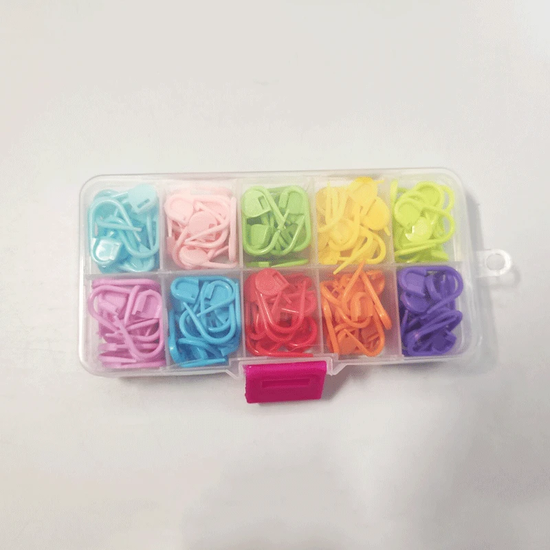 150 шт./корт. Полезные пластиковые булавки для свитера аксессуары вязания и шитья |