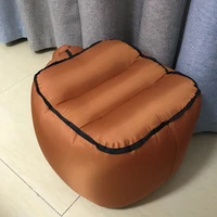 nylon inflatable stool air chair folding portable fishing stool outdoor garden furniture camping hiking beach rest sofa