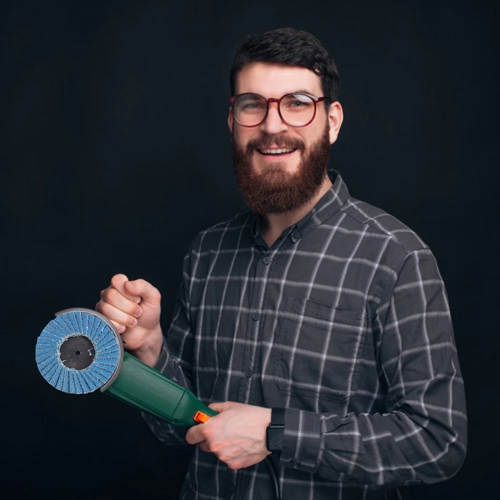 

31 Pcs Curve Flap Disc Abrasive Disc Grind Polish Stainless Flap Sanding Disc