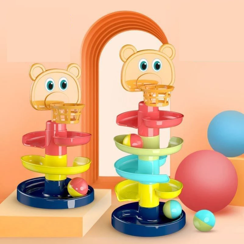 

Детские пазлы-погремушки с вращающимися шариками