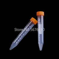 200pcslot 10ml plastic transparent centrifuge tube with scale conical bottom centrifuge tube with colourful threaded cover