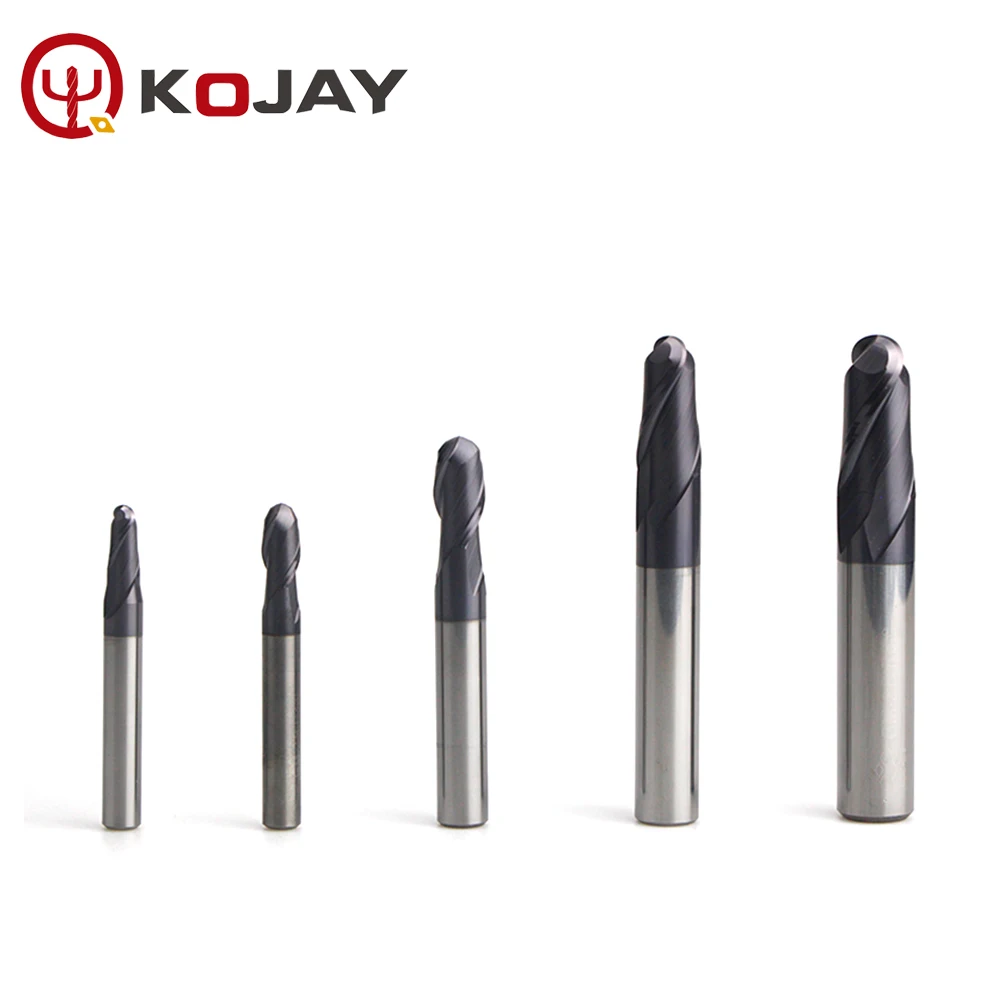 Концевая фреза с двумя канавками R3.5-R10 мм | Инструменты