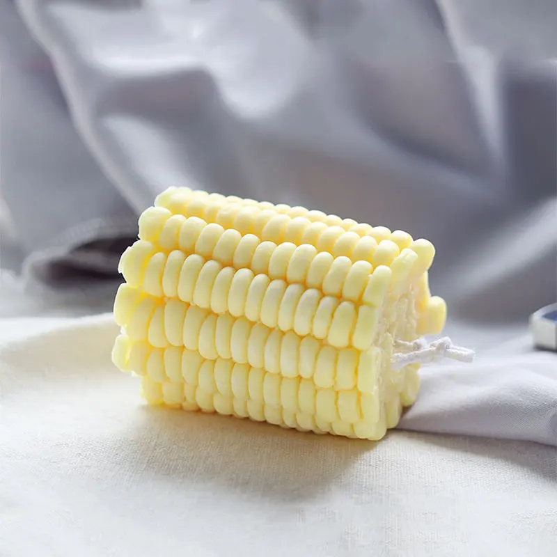 The Corn Shape Candle Mold Silicone Mold Cake Soap Mould Maize DIY Handmade Candle Molds Aromatherapy Making Handmade Wax Molds images - 6