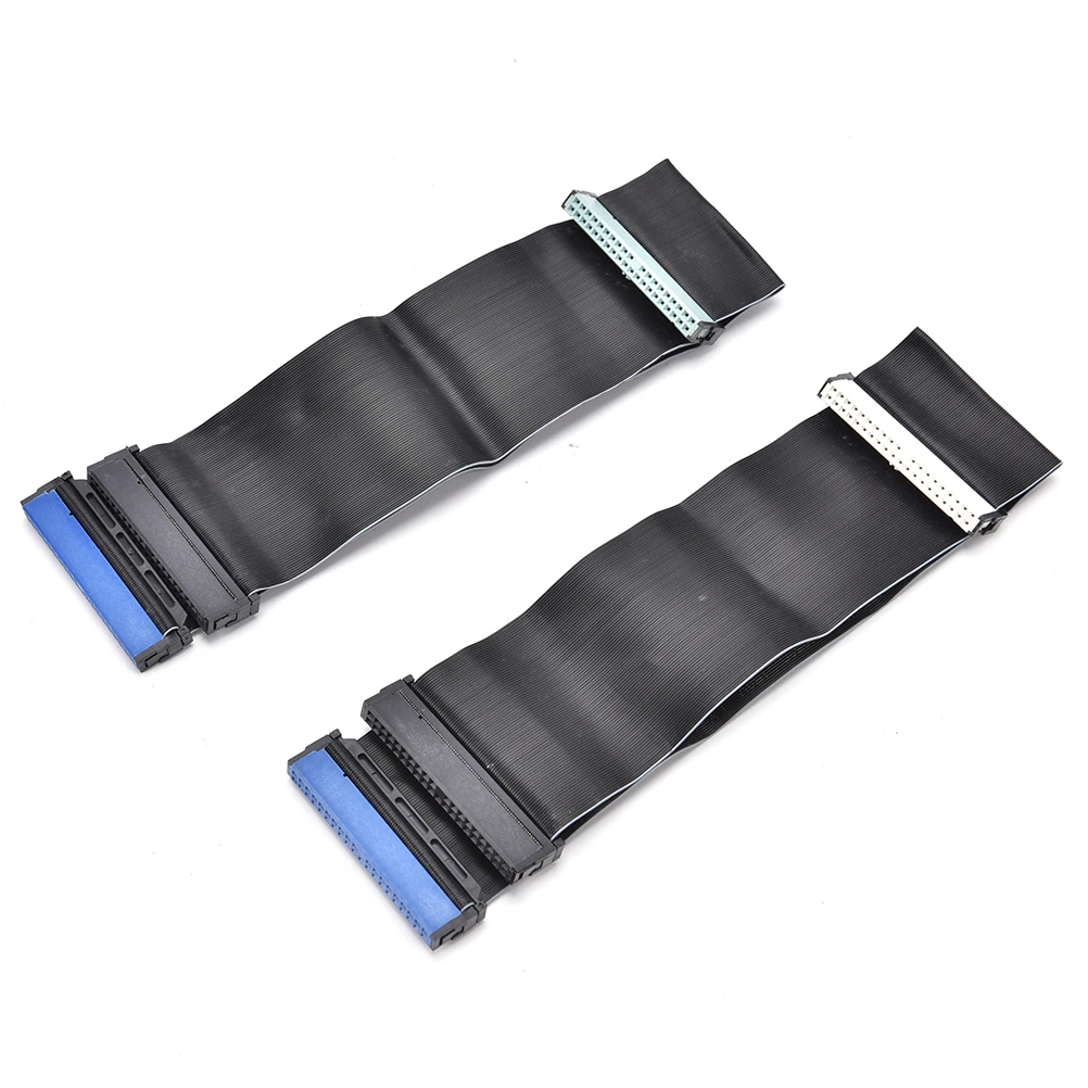 

2PCS/lot Hard Disk And Parallel Port Line IDE Hard Drive Optical Drive Data Cable Standard 80-core ATA100 Hard Drive Data Cables