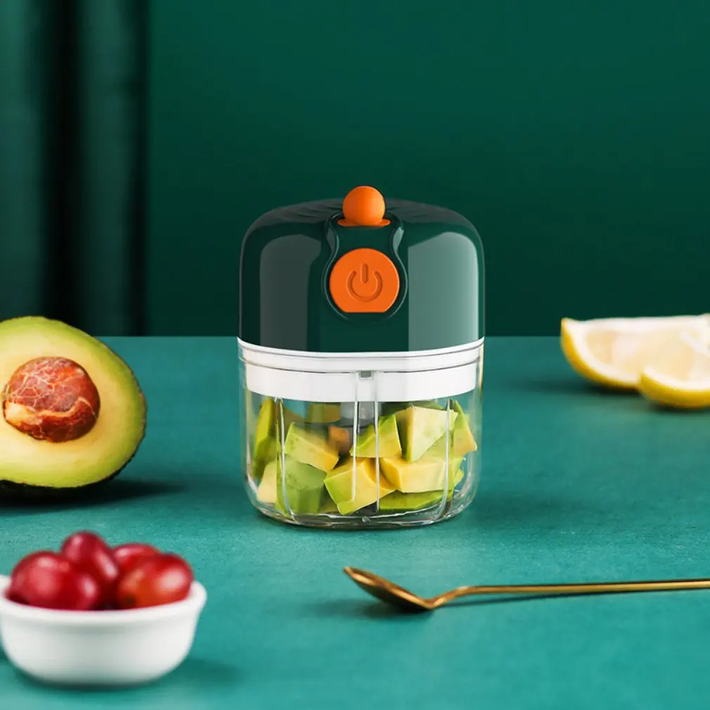 

Household Garlic Masher Vegetable Cutter Children's Food Supplement Machine Portable Meat Grinder Vegetable Chopper