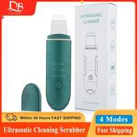 ultrasonic scrubber face peel cleaning machine face cream spatula cosmetic apparatus blackhead remover facial cleansing scraper