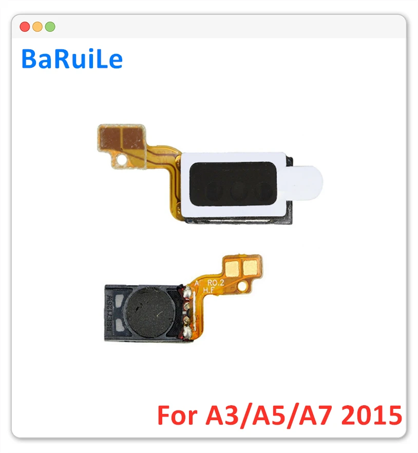 BaRuiLe 10 шт. наушники звук динамик гибкий для samsung Galaxy A300 A500 A700 A3 A5 A7 2015| |