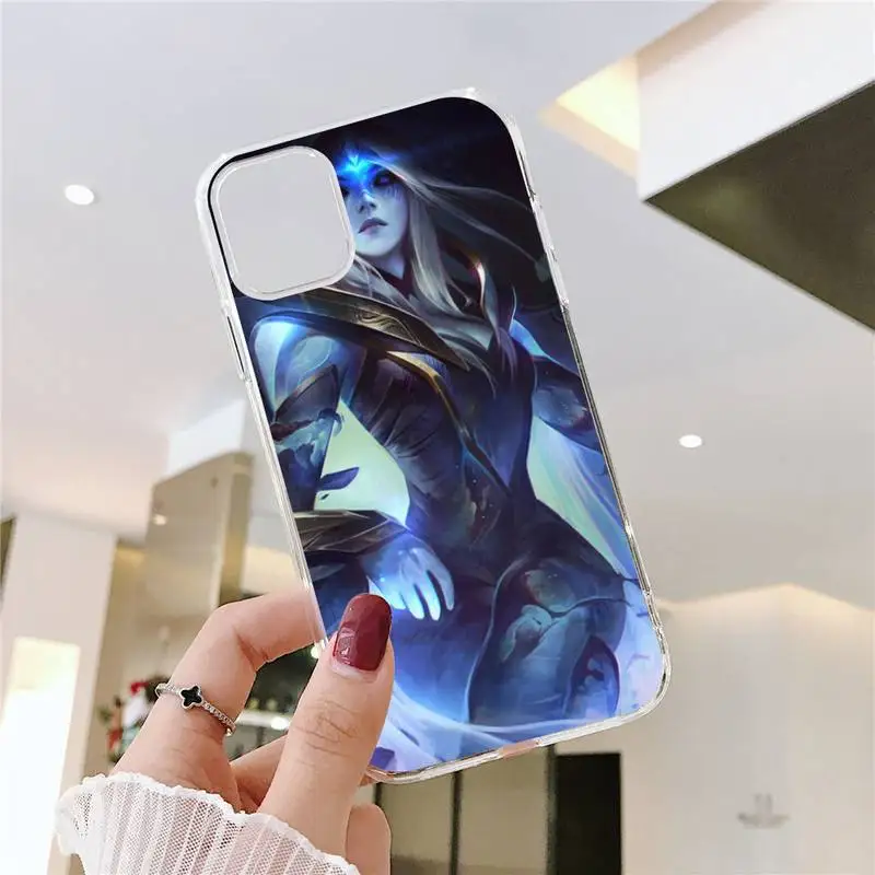 

League of legends Phone Cases Transparent soft For iphone 5 5s 5c se 6 6s 7 8 11 12 plus mini x xs xr pro max