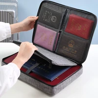 large capacity waterproof document storage bags briefcase electronic organizer school office business file folder accessories