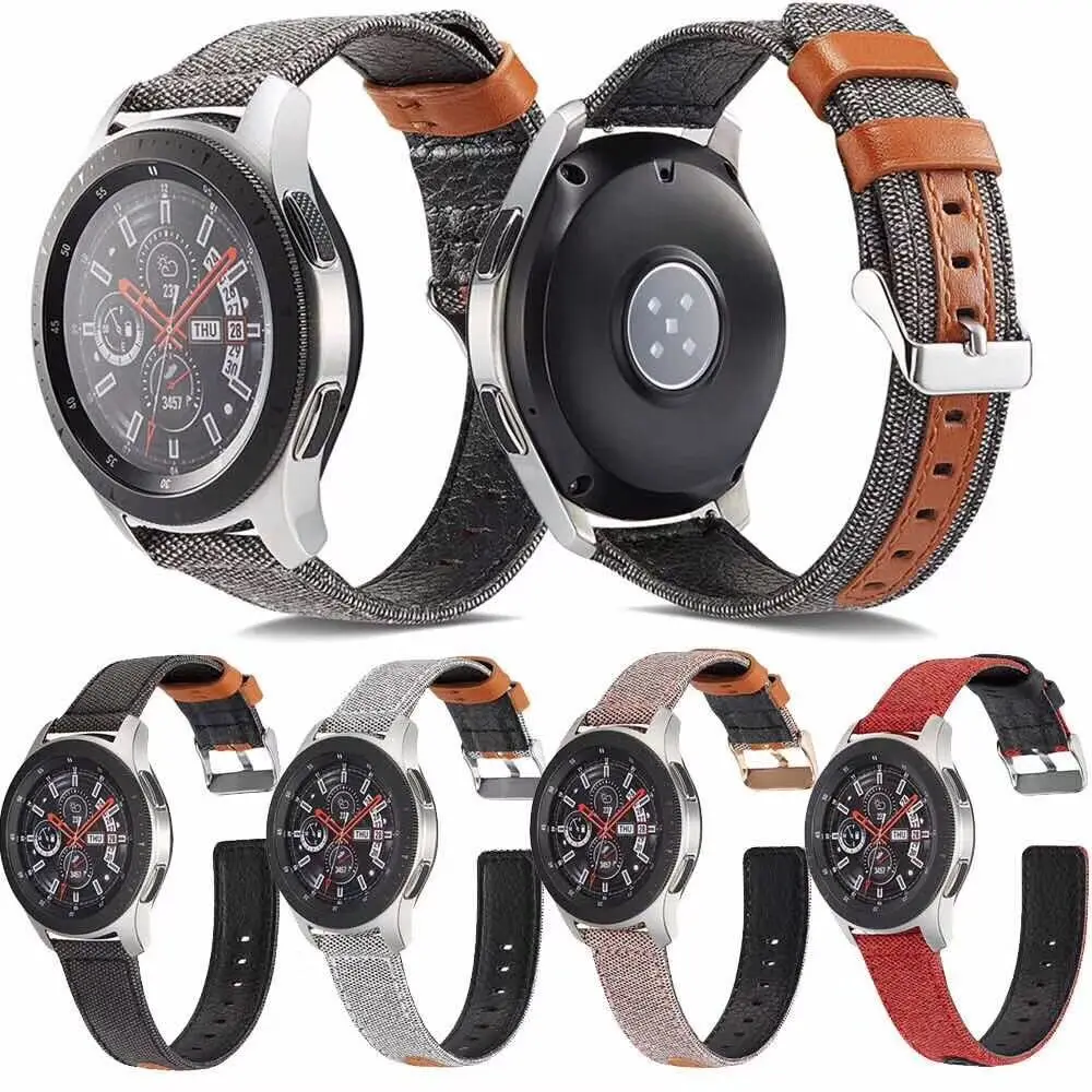 Тканевый ремешок для huawei watch GT 2 pro ремешок samsung galaxy watch 46 мм s3 браслет Ticwatch pro для amazfit 1 2s pace браслет