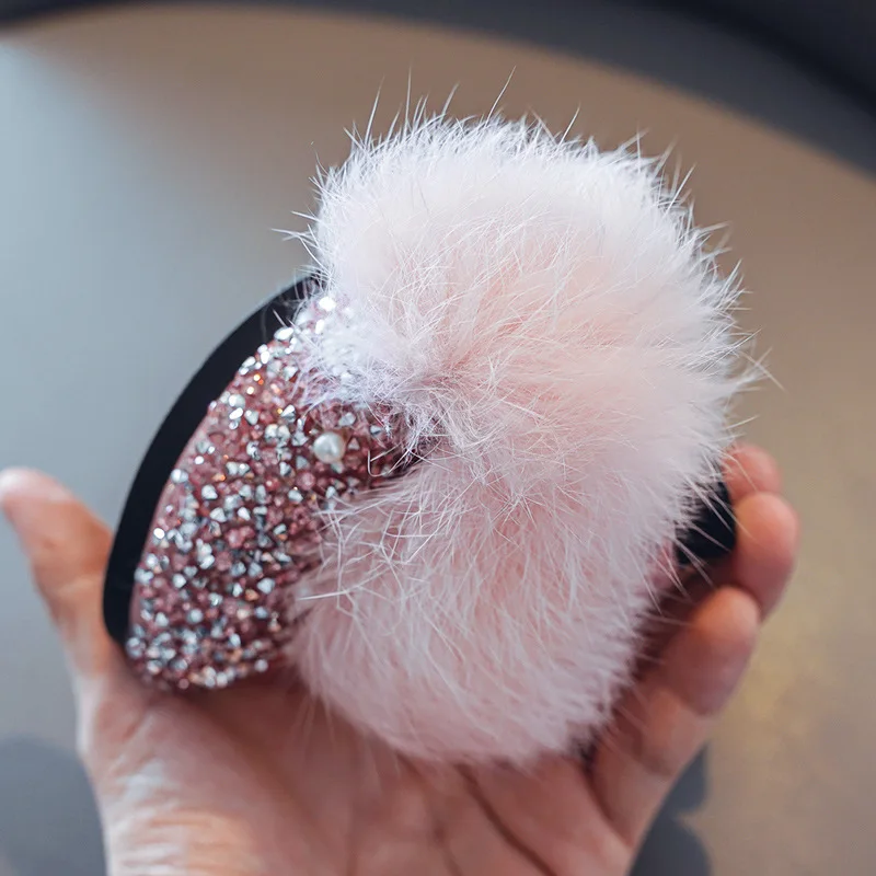 Детская осенне-зимняя теплая хлопковая обувь с бантом для девочек универсальная