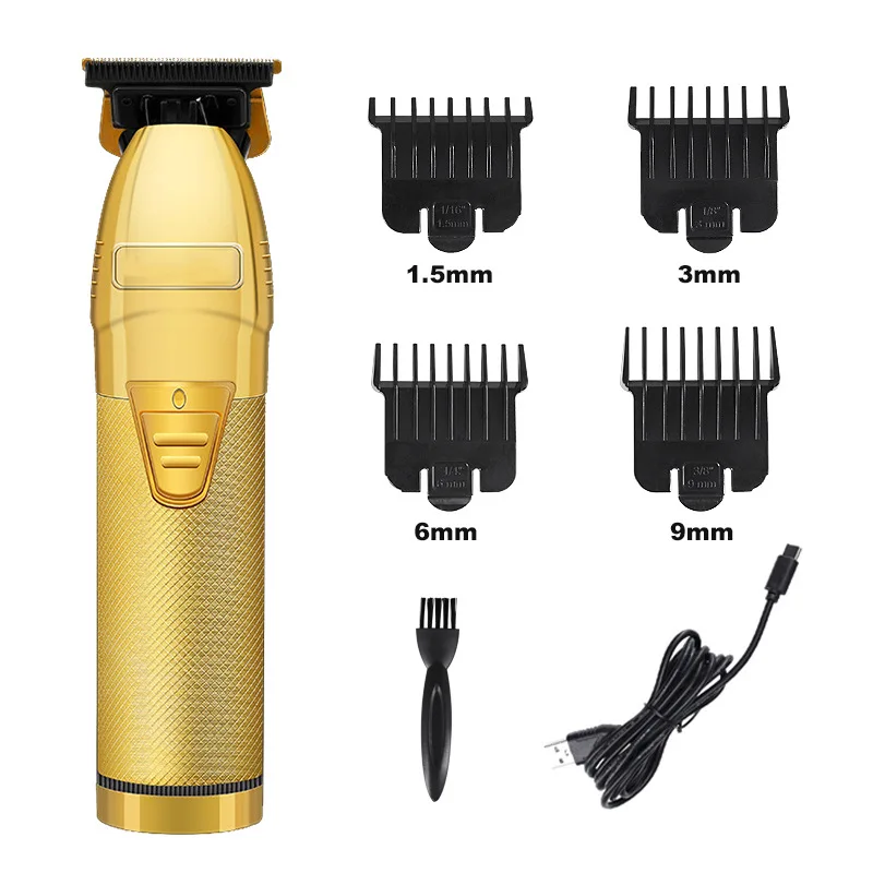 2021 Professional Barber Hair Clipper Men t-out liner Hair Trimmer Rechargeable Beard Hair Cutting Machine Blade