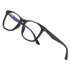 Мужские и женские компьютерные очки AOFLY, квадратные ацетатные очки с защитой от сисветильник, с защитой UV400, очки для чтения; Оправа