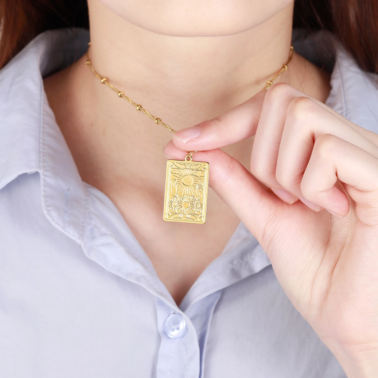 Ожерелье для женщин с именем из нержавеющей стали | Украшения и аксессуары