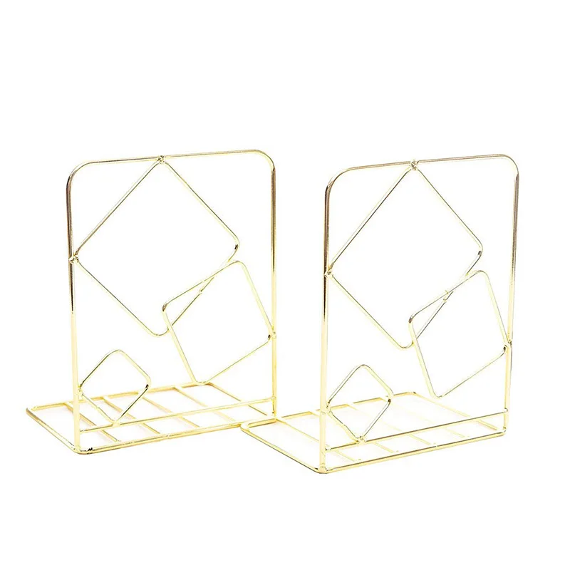 

Подставка под книги металлическая сверхмощная Современная декоративная подставка под книги для спальни библиотеки офиса школы