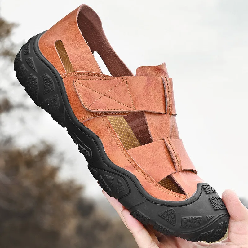 

High Quality Wear-resistant Men Breathable Famous Brand Men's Summer Shoes Comfortable Designer Outdoor Trend Soft Fashion Flat