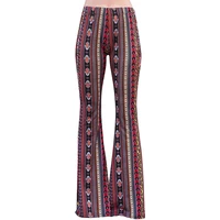 flare pants women 2021 sexy bell bottom leggings gypsy comfy fitness ethnic palazzo casual high waist flare wide legs trousers